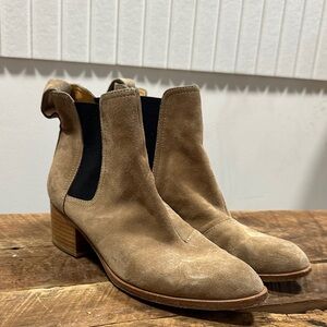 Rag & Bone Light Brown Suede Ankle Booties